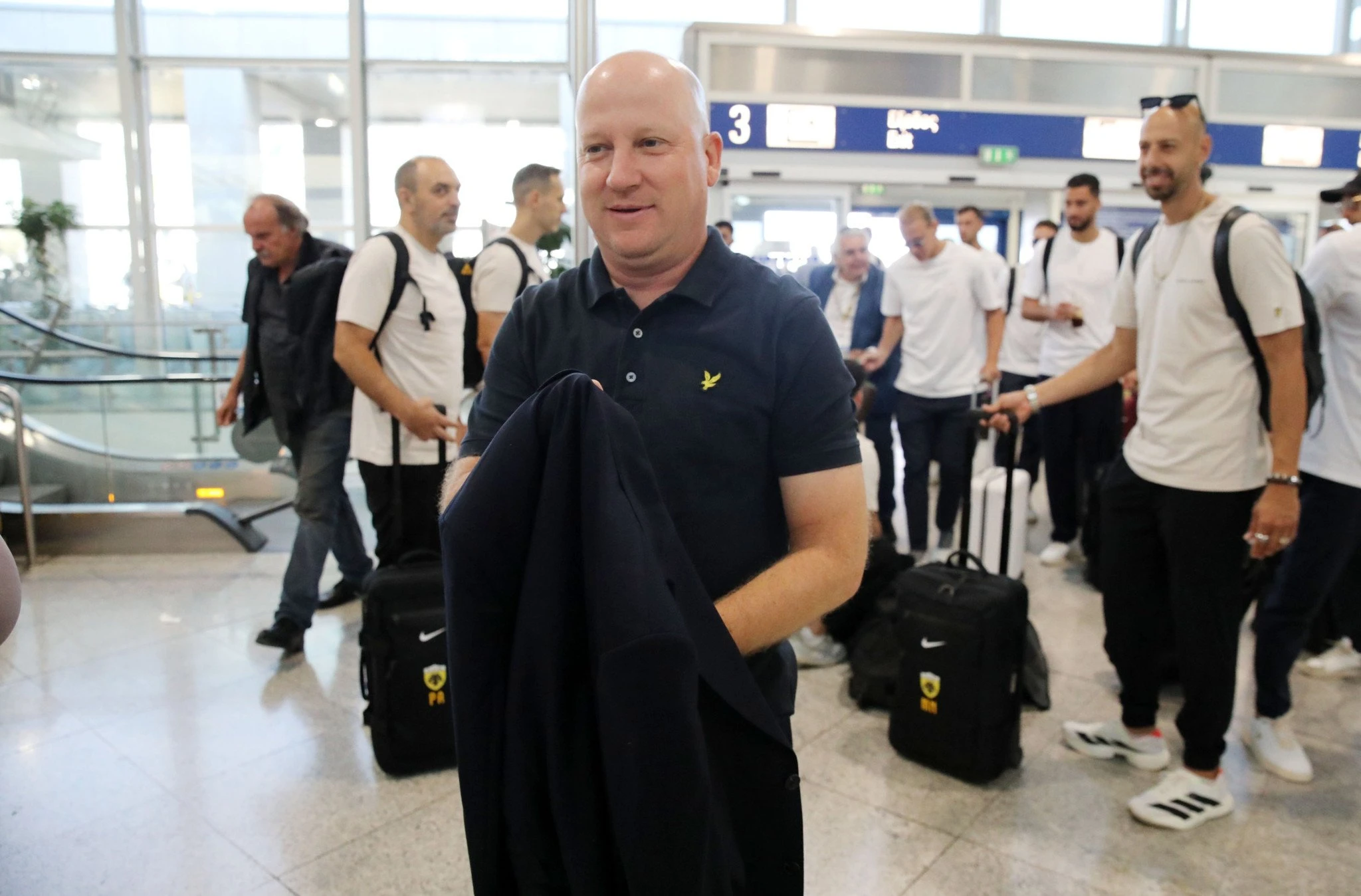 Η αποστολή της ΑΕΚ αναχωρεί για Βέλγιο / Πηγή: Intime