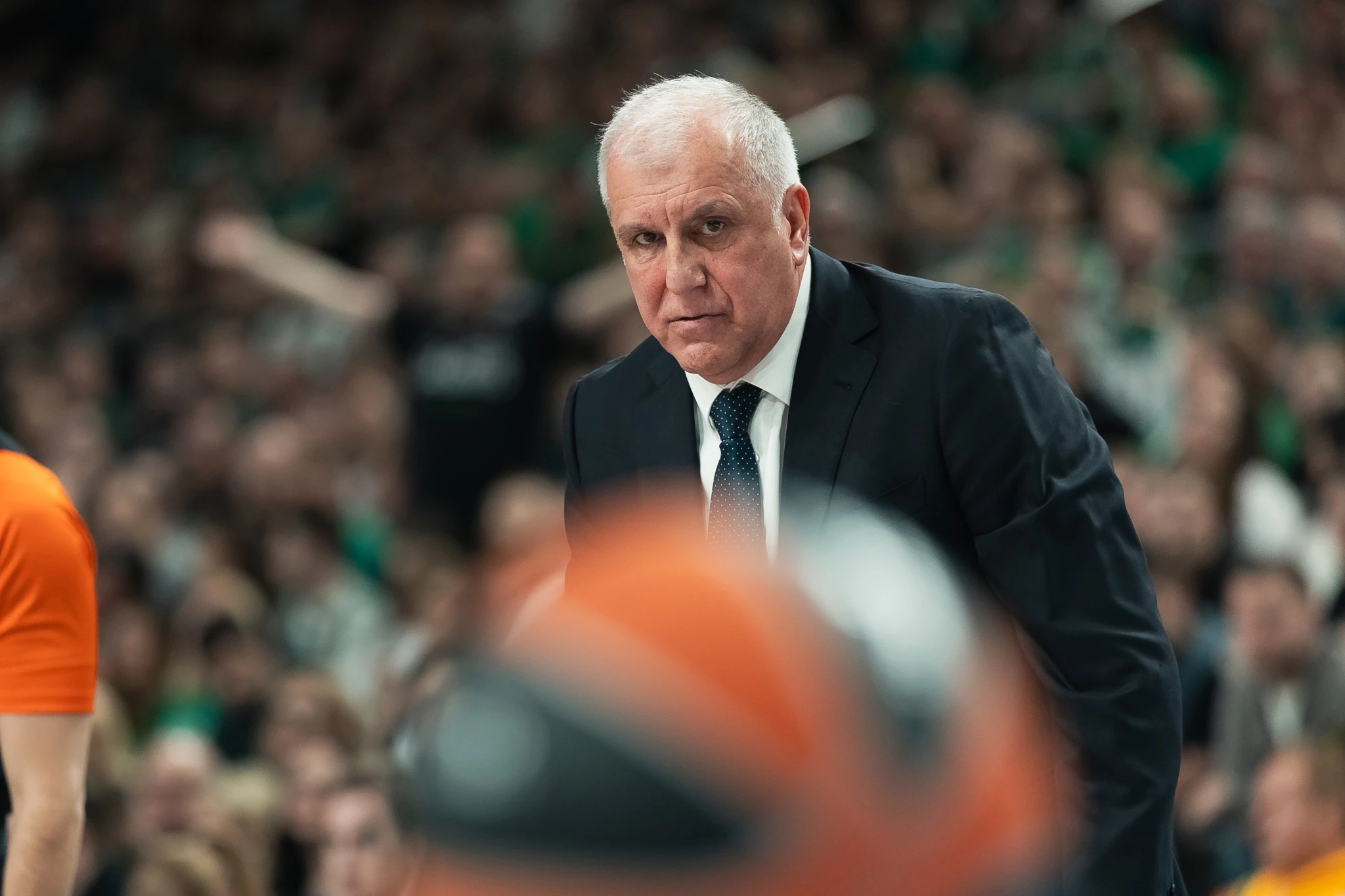 Ο Ζέλικο Ομπράντοβιτς / Πηγή: Eitvydas Kinaitis / Euroleague Basketball via Getty Images