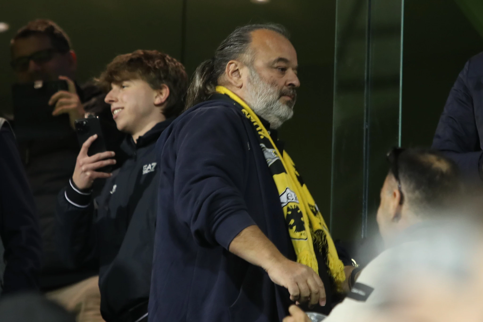 Ο Μάριος Ηλιόπουλος στα επίσημα της Λεωφόρου / Πηγή: Intime