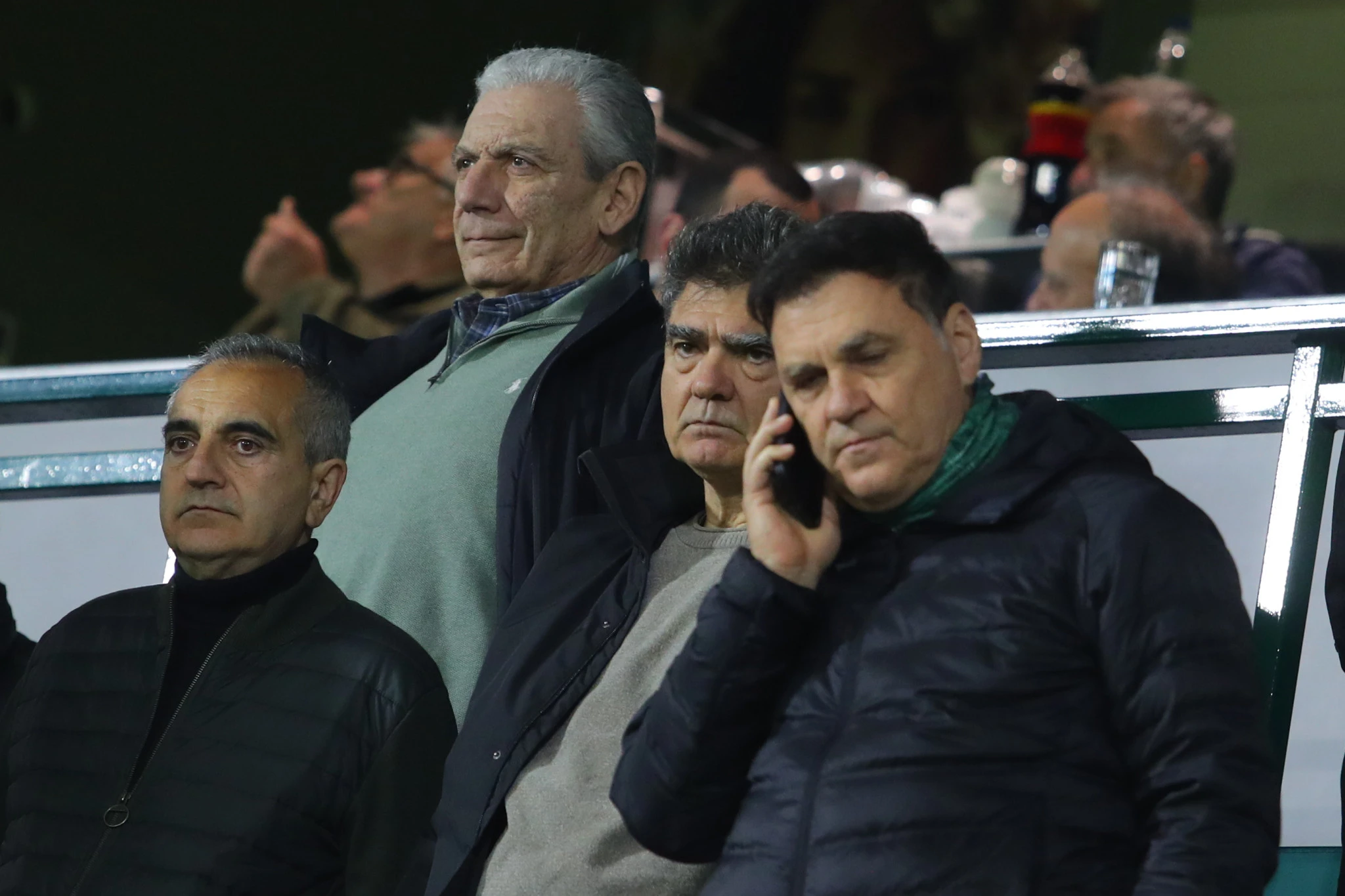 Ο Γιάννης Βαρδινογιάννης στη Λεωφόρο για το Παναθηναϊκός-ΑΕΚ / Πηγή: Eurokinissi