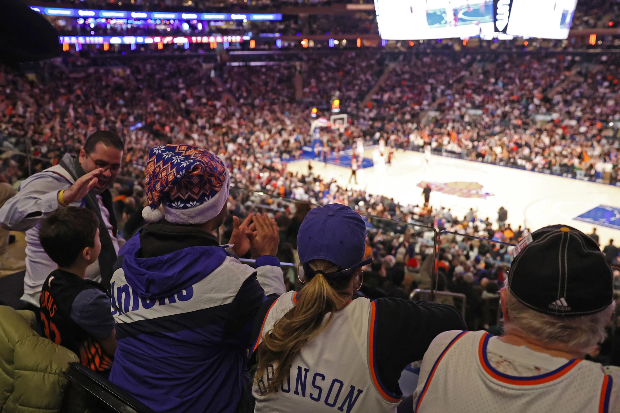 To Madison Square Garden γεμάτο από οπαδούς των Νικς - Πηγή: Pamela Smith / Getty Images