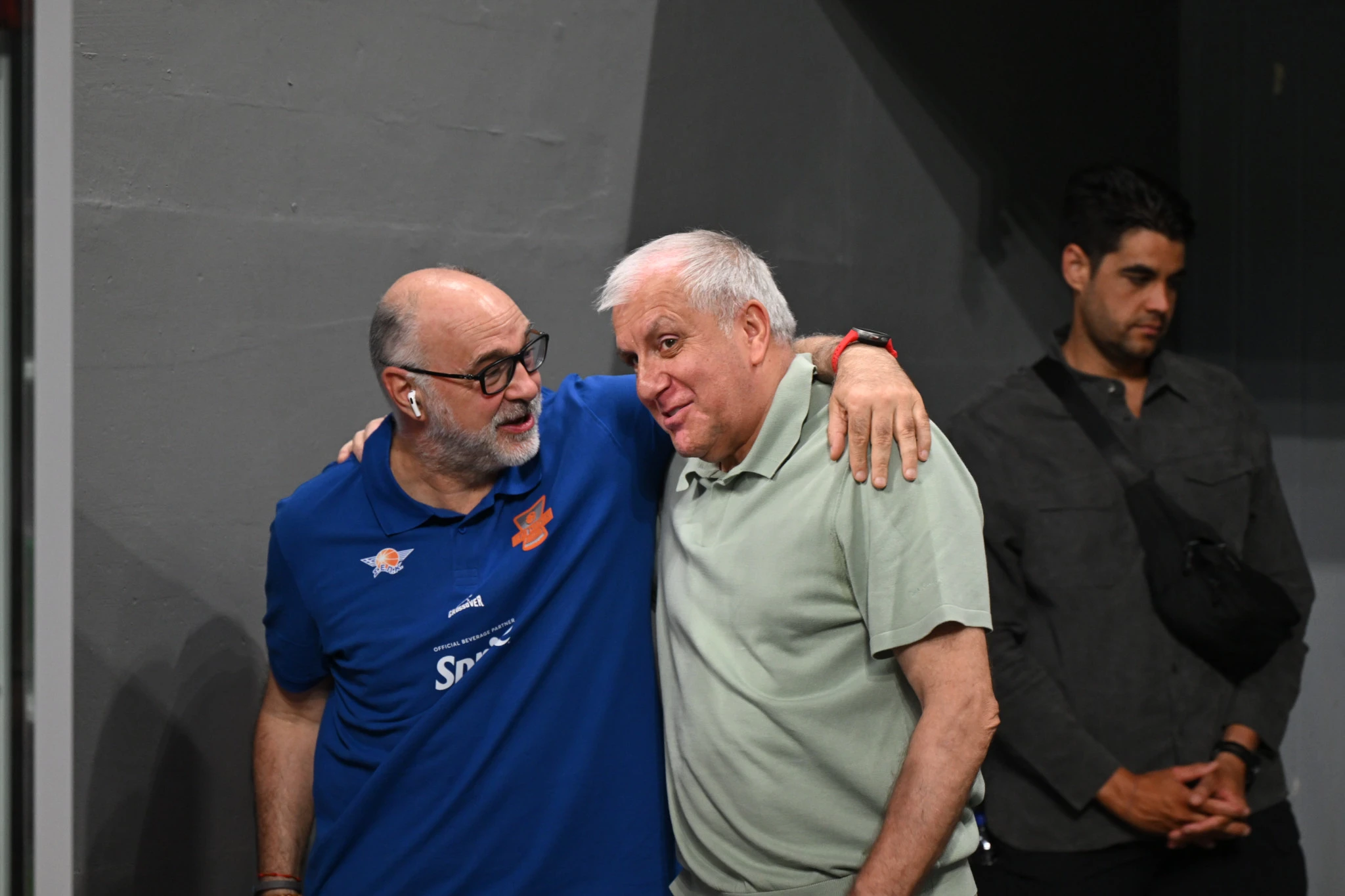 Λάσο και Ομπράντοβιτς στο T-Center / V.Stolis