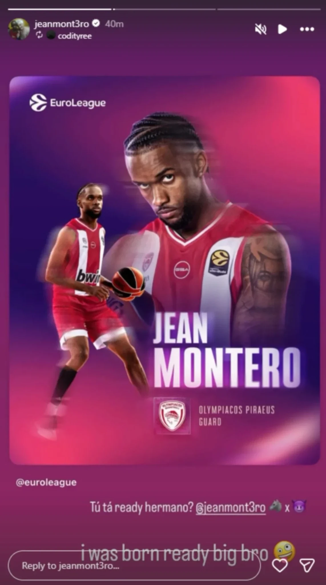 Πηγή: Instagram - @jeanmont3ro