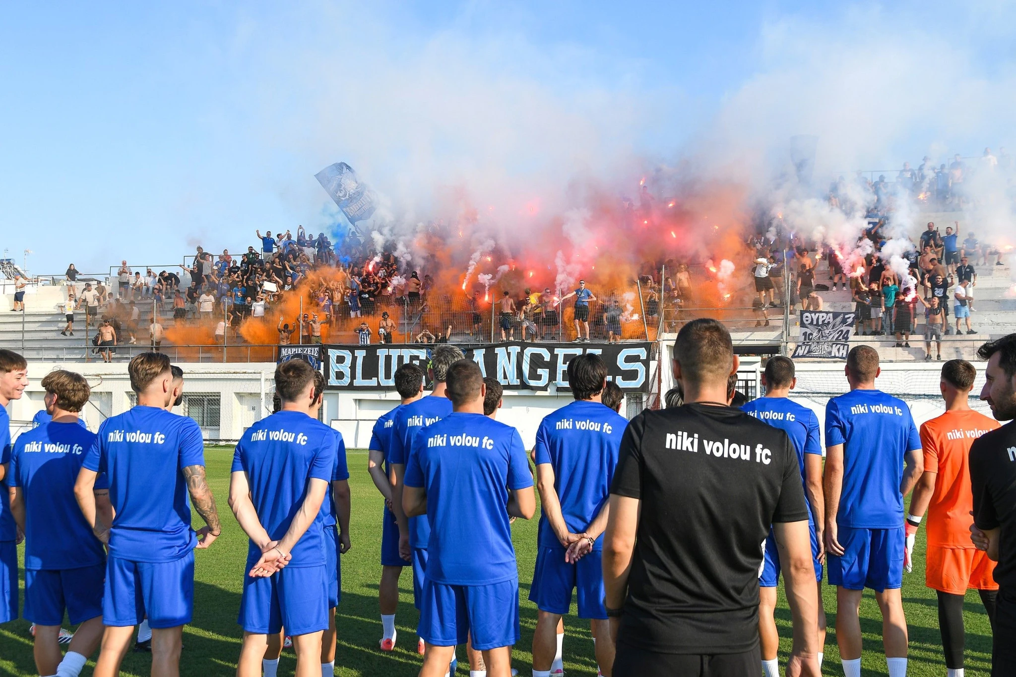 Στιγμιότυπο από την πρώτη συγκέντρωση της Νίκης Βόλου / Πηγή: Intime