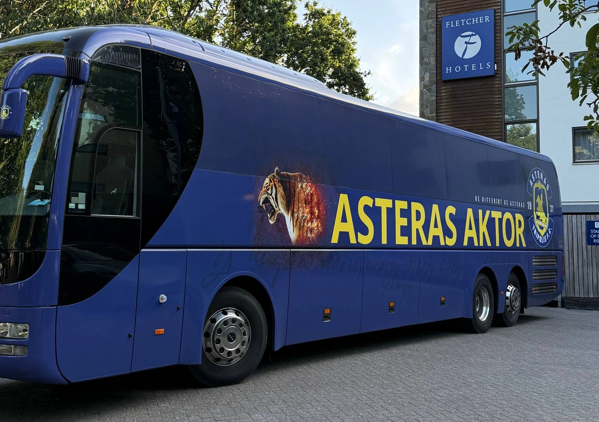 Το λεωφορείο του Αστέρα AKTOR στην Ολλανδία