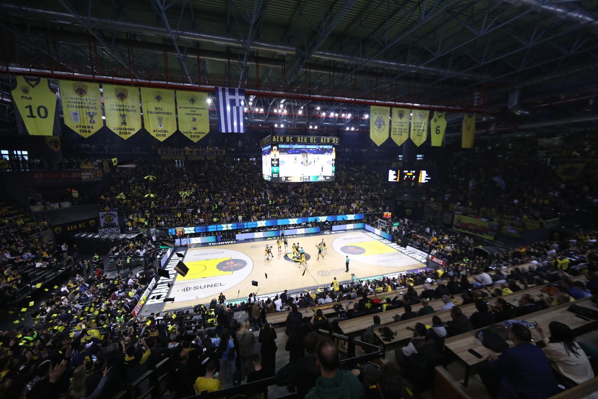 Η Sunel Arena που θα χρησιμοποιεί ο Ολυμπιακός για τα εντός έδρας ματς του - Πηγή: Intime