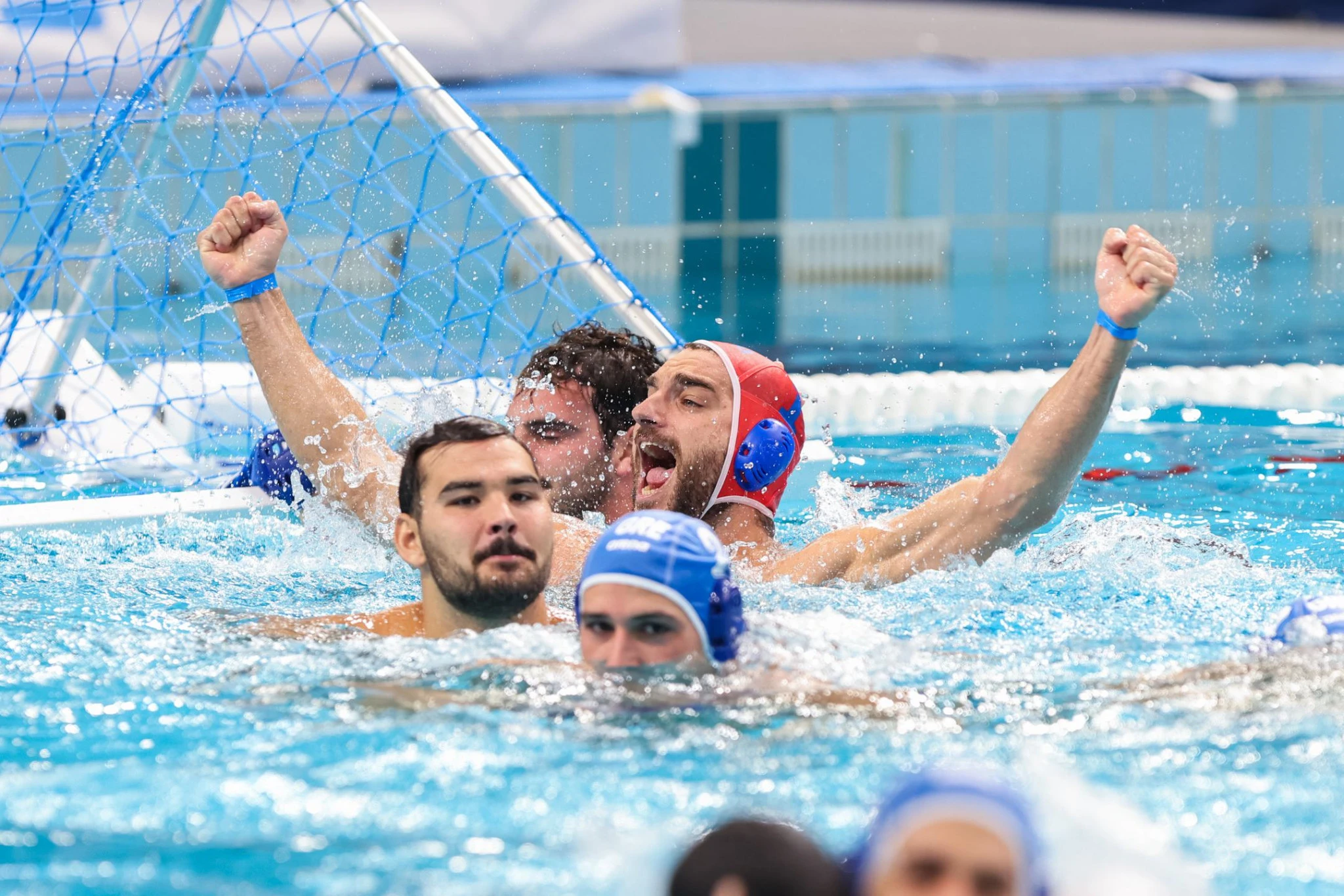 Ο πανηγυρισμός του Τζωρτζάτου στην απόκρουση/ Πηγή: Eurokinissi