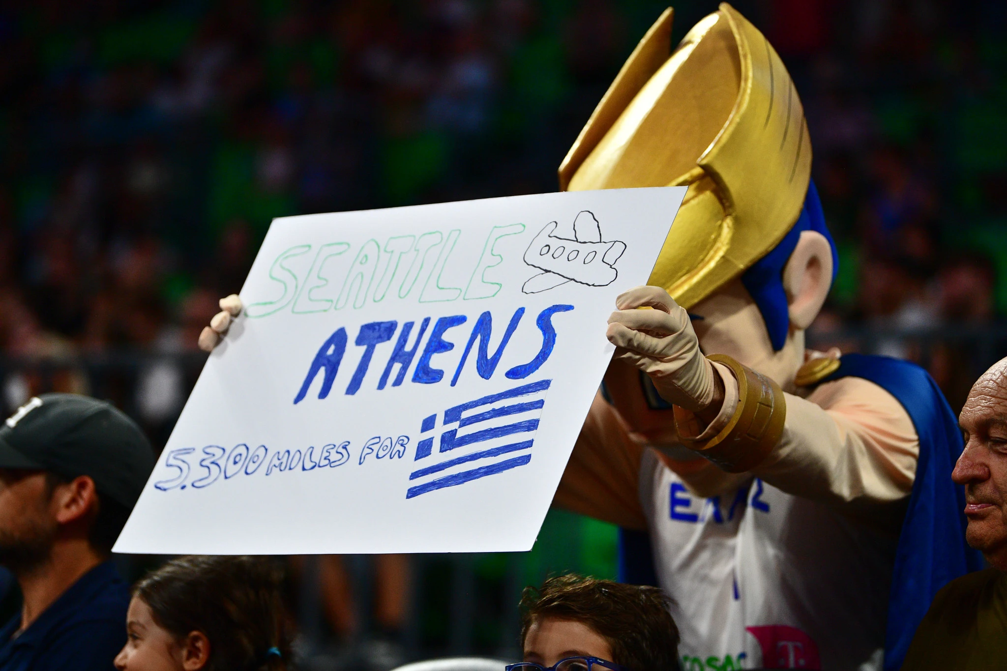 Από το Σιάτλ στην Αθήνα για την Εθνική / Πηγή: Eurokinissi