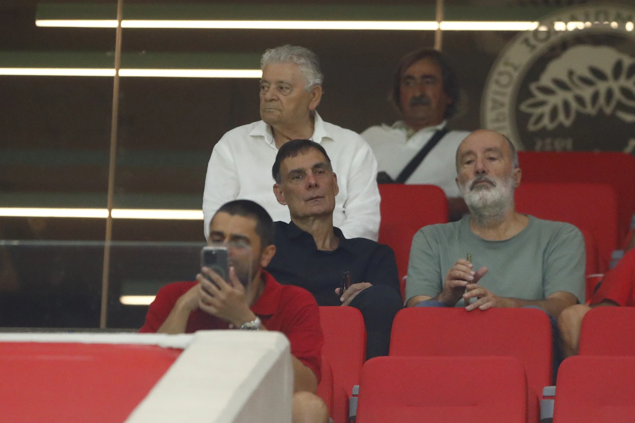 Ο κόουτς Μπαρτζώκας στο Φάληρο / Πηγή: Eurokinissi