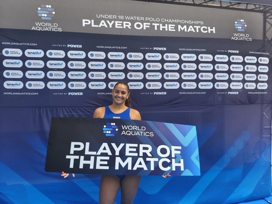 Η Ραφαέλα Σαλταμανίκα MVP / Πηγή: ΚΟΕ