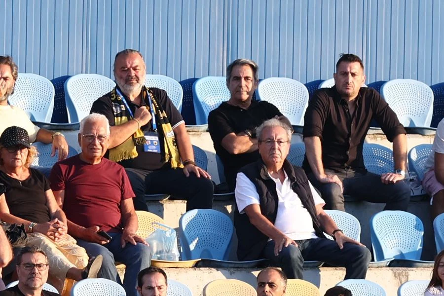 Ο Μάριος Ηλιόπουλος στο Αστέρας AKTOR-ΑΕΚ / Πηγή: Intime