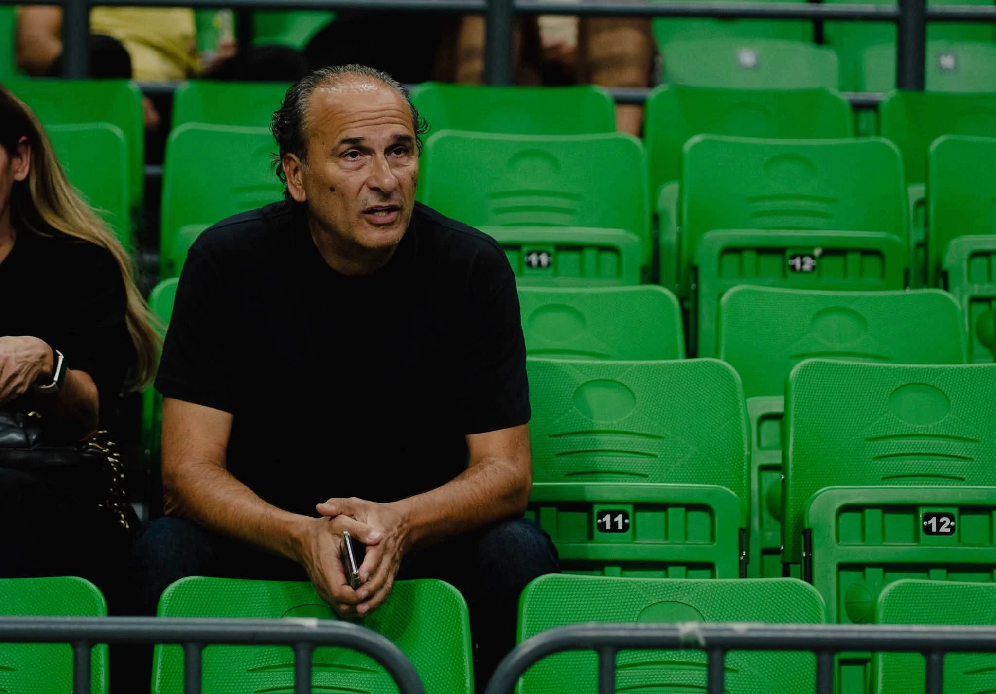 Ο Μπάνε Πρέλεβιτς στο T-Center/ PAOKBC