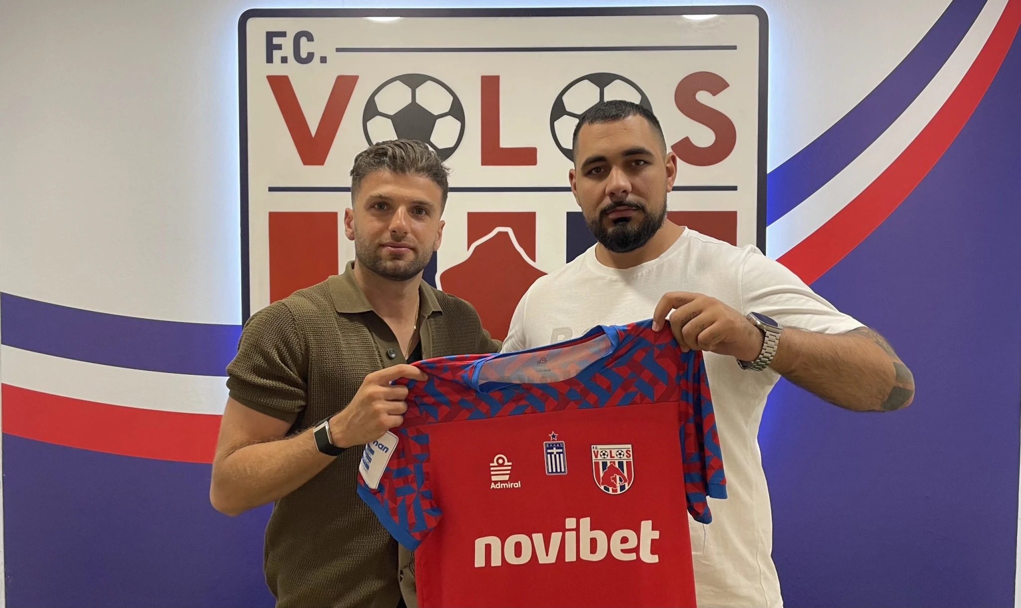 Ο Λάζαρος Λάμπρου / Πηγή: VolosFC