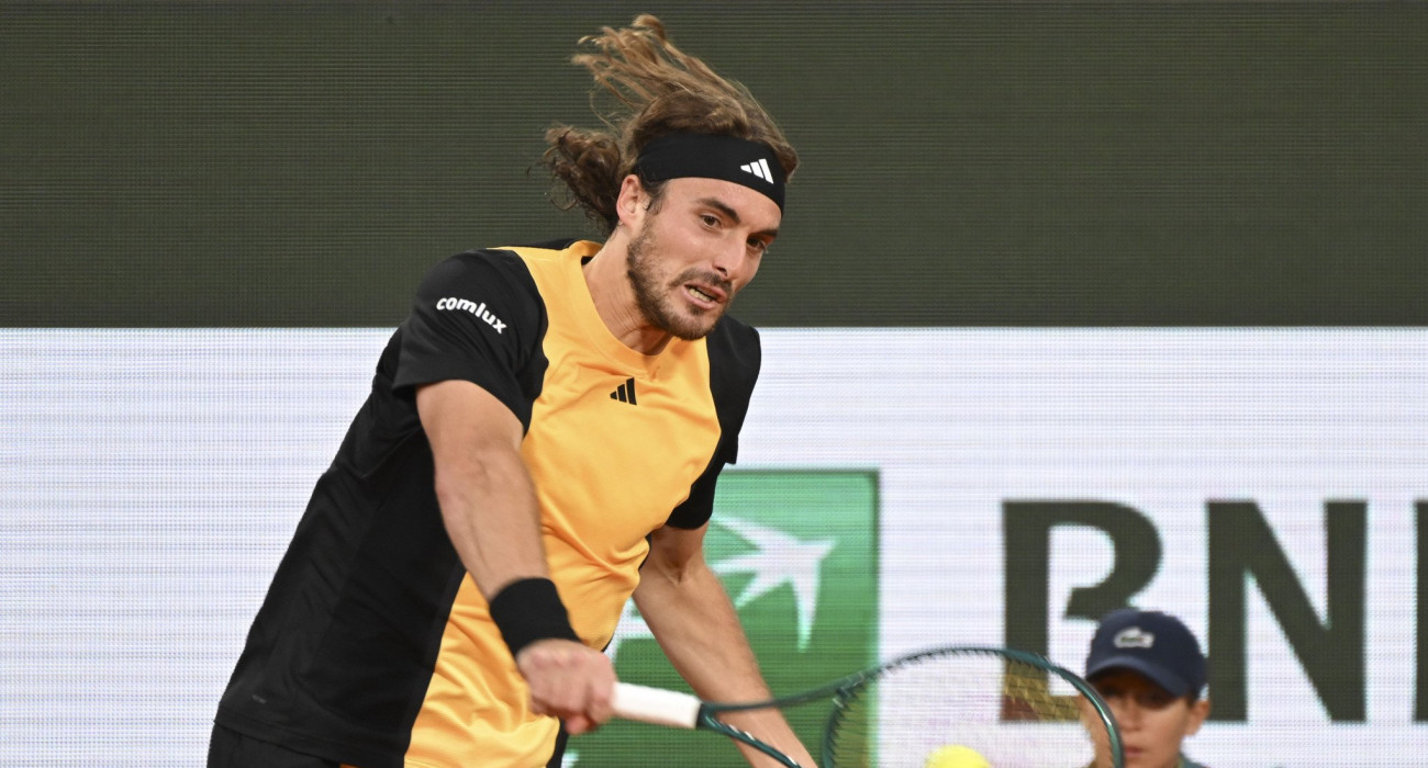 Ο Στέφανος Τσιτσιπάς στο Roland Garros του 2024 / Πηγή: intime
