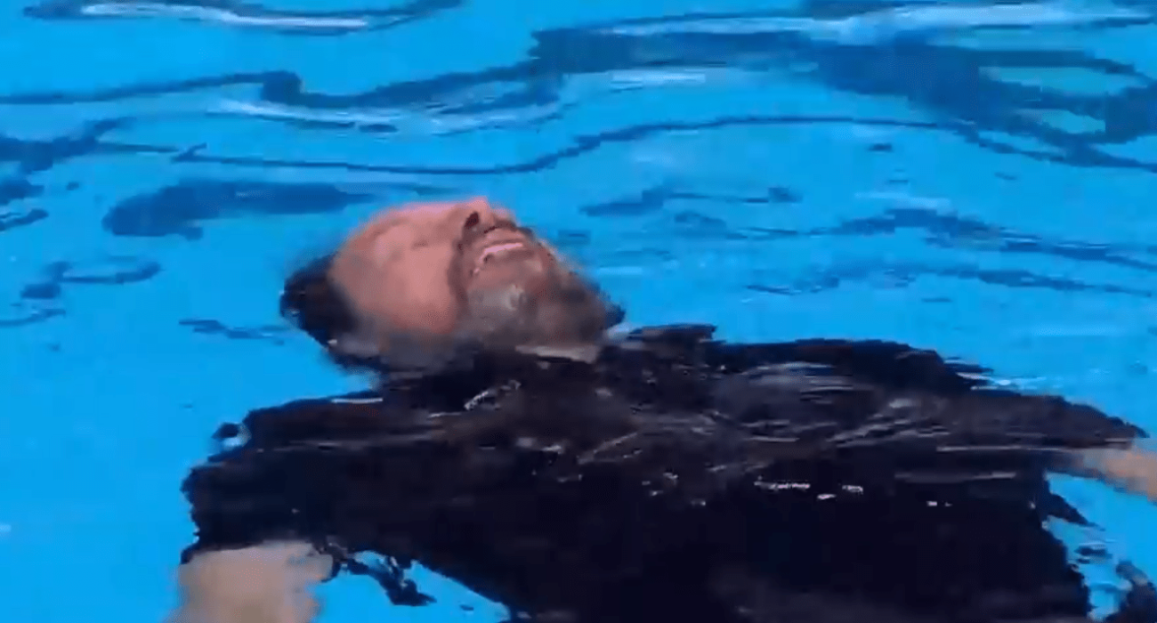 Ο Χάρης Παυλίδης, χρυσό μετάλλιο με την Ελλάδα Πηγή: Screenshot