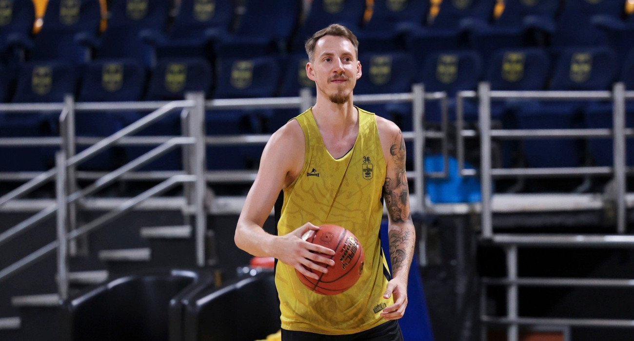Ο Αρνόλντας Κουλμπόκα - Πηγή: Aris BC