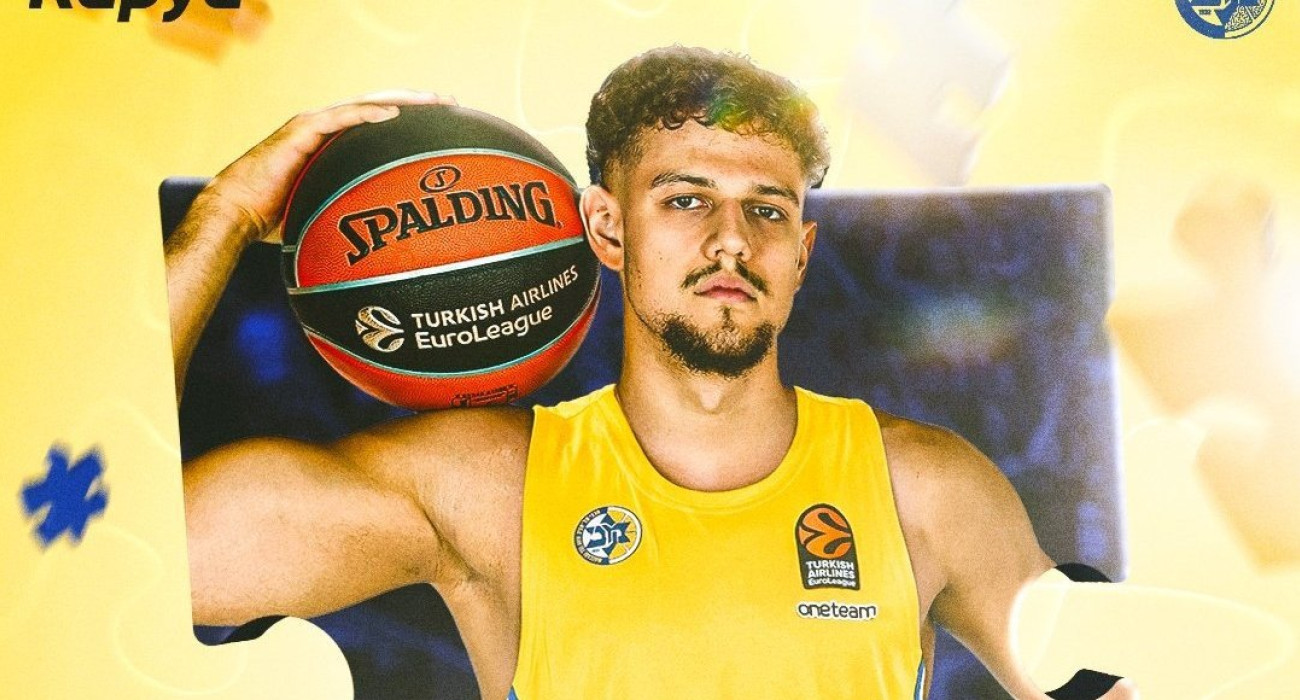 Ο Ούρος Τριφούνοβιτς/Πηγή: x.com@MaccabiTLVBC