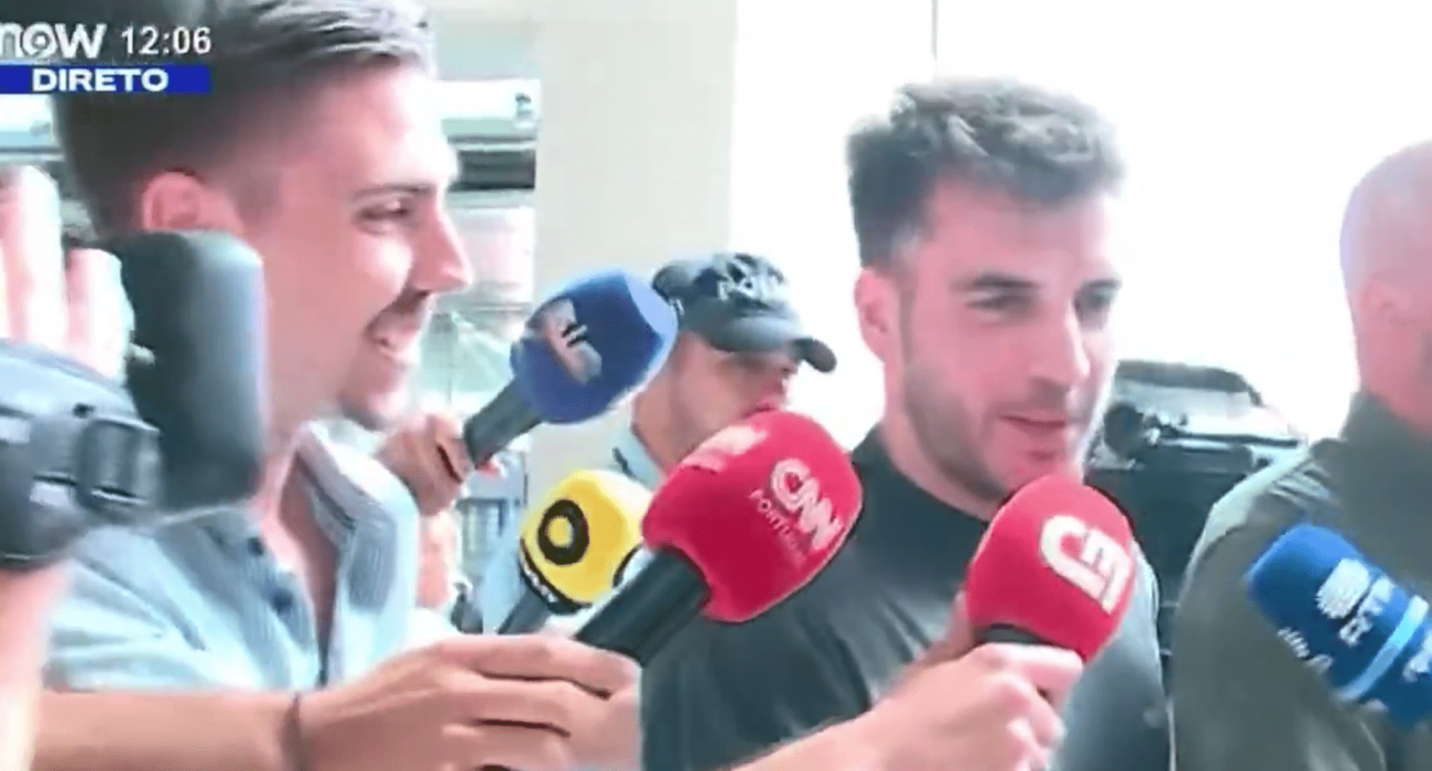 Ο Φώτης Ιωαννίδης στη Λισαβόνα / Screenshot
