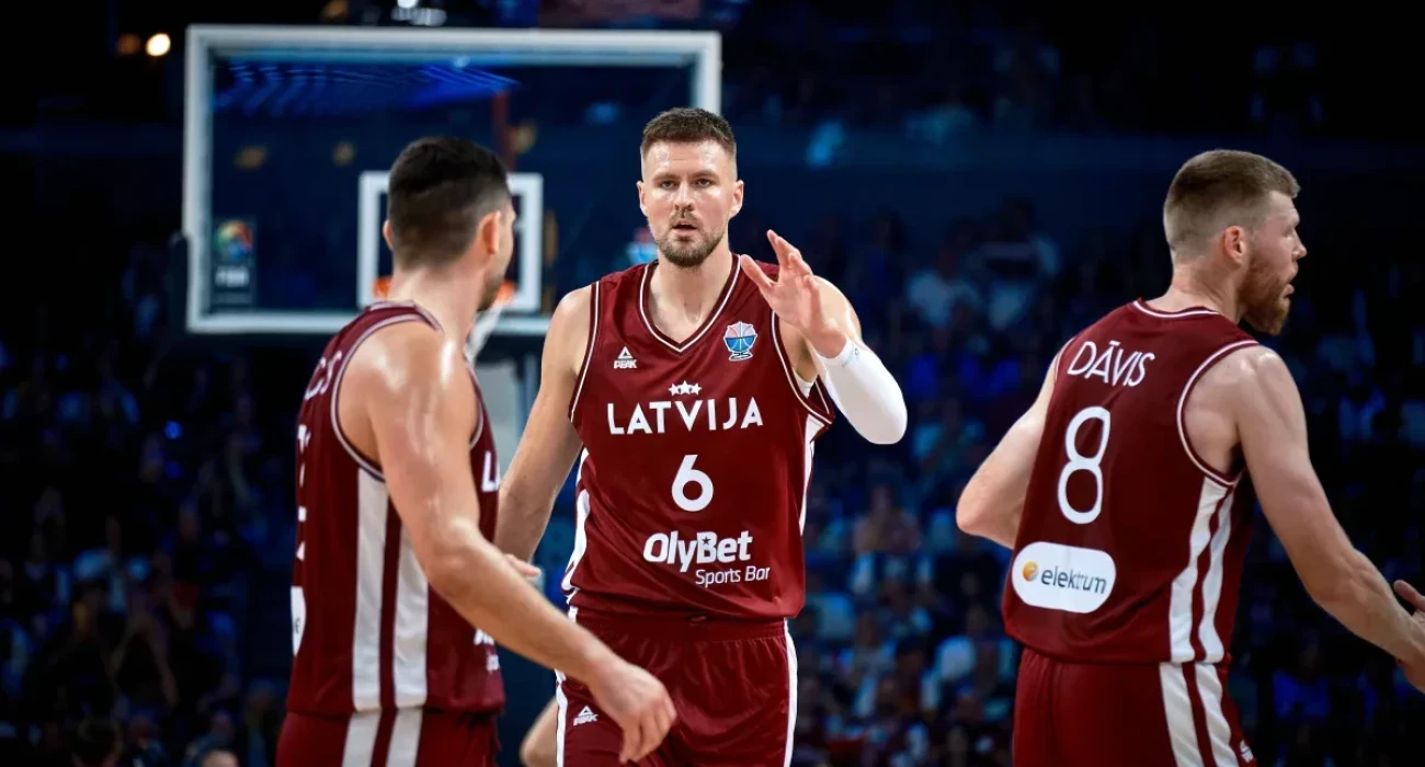 Οι Λετονοί διεθνείς / Πηγή: FIBA Basketball