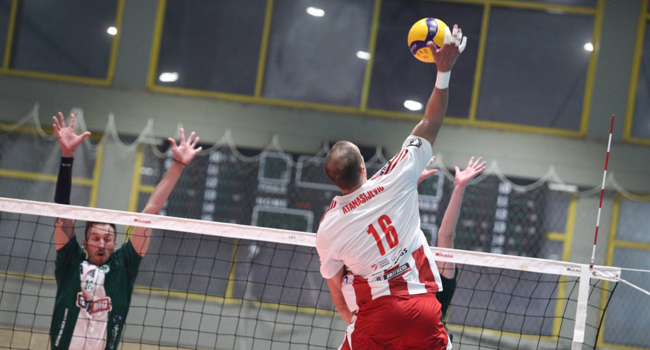 Ο αγώνας Παναθηναϊκός - Ολυμπιακός για τη Volley League / Πηγή: Eurokinissi