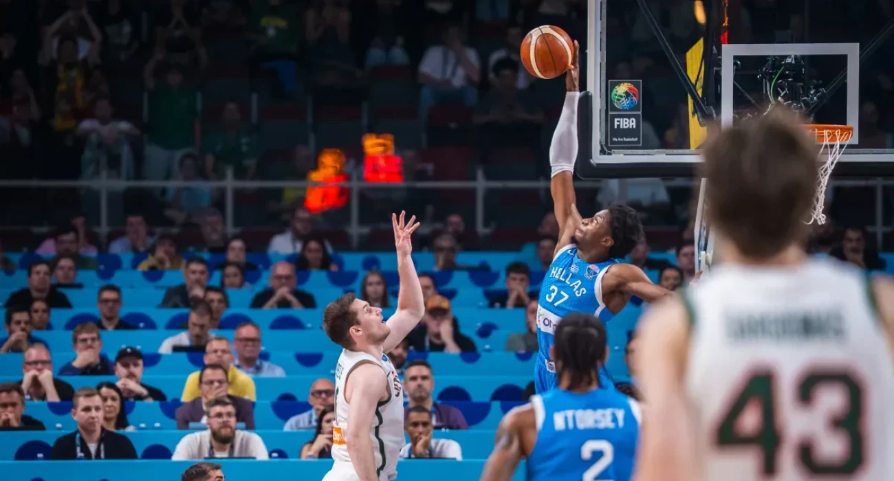 Ο Κώστας Αντετοκούνμπο / Πηγή: FIBA