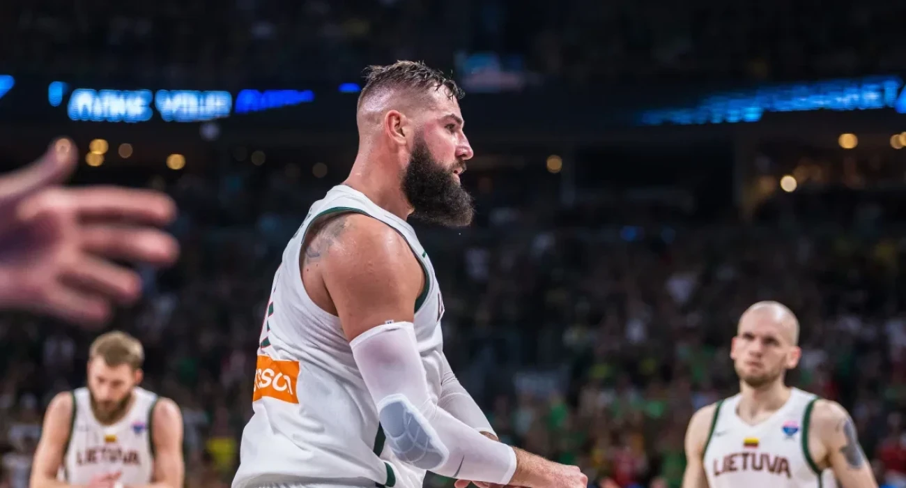 Ο Γιόνας Βαλαντσιούνας / Πηγή: FIBA Basketball