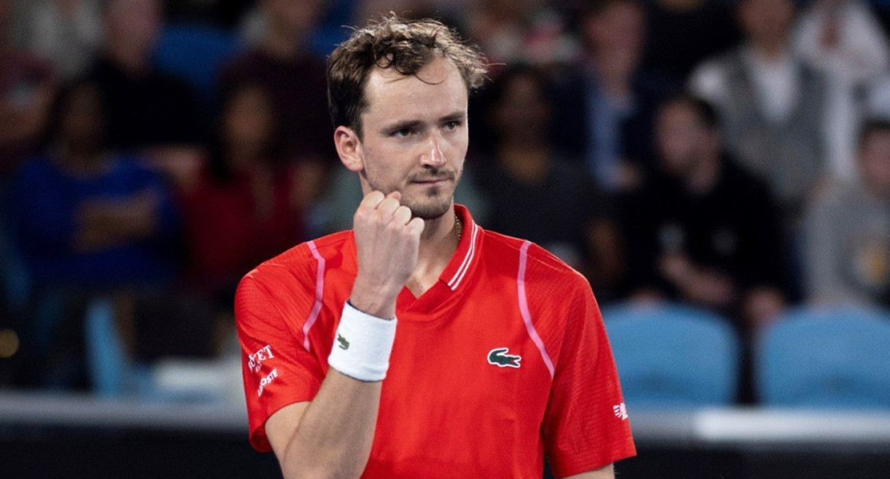 Ο Ντανιίλ Μεντβέντεφ/ screenshot