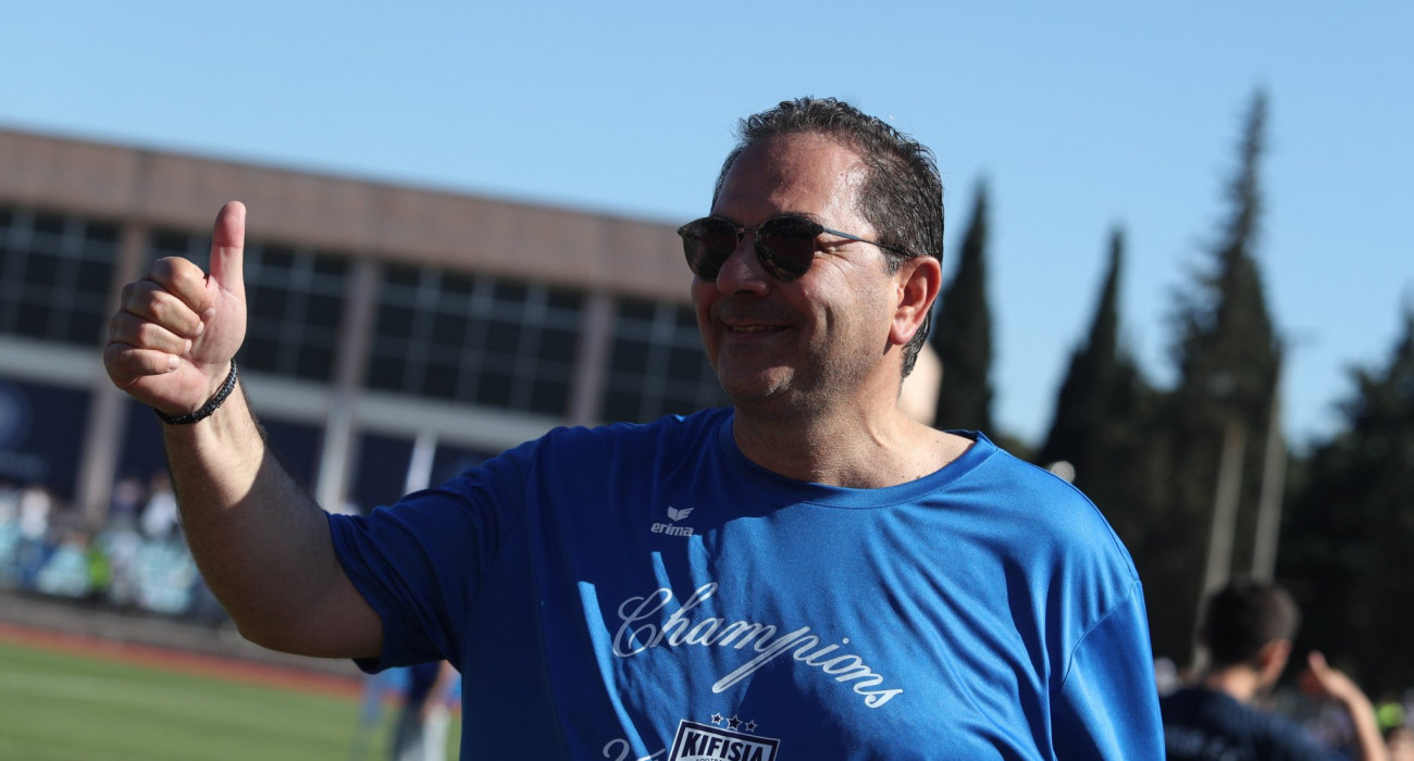 Ο μεγαλομέτοχος της Κηφισιάς Χρήστος Πρίτσας / Πηγή: Eurokinissi