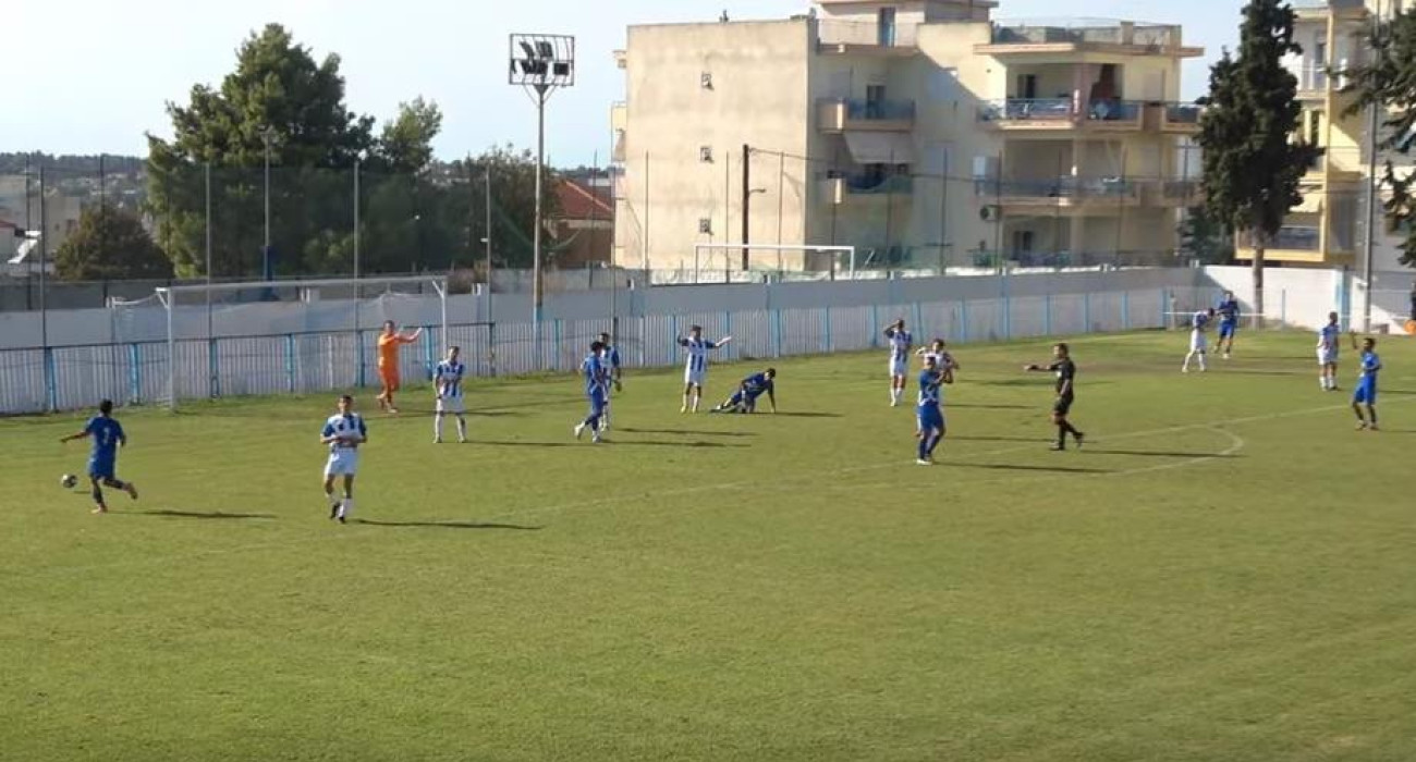 Φάση από το ματς Ποσειδών Μηχανιώνας - ΦΑΣ Νάουσα / Screenshot