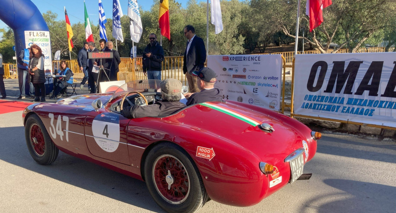 Το 1000 Miglia ξεκινά από την Ακρόπολη