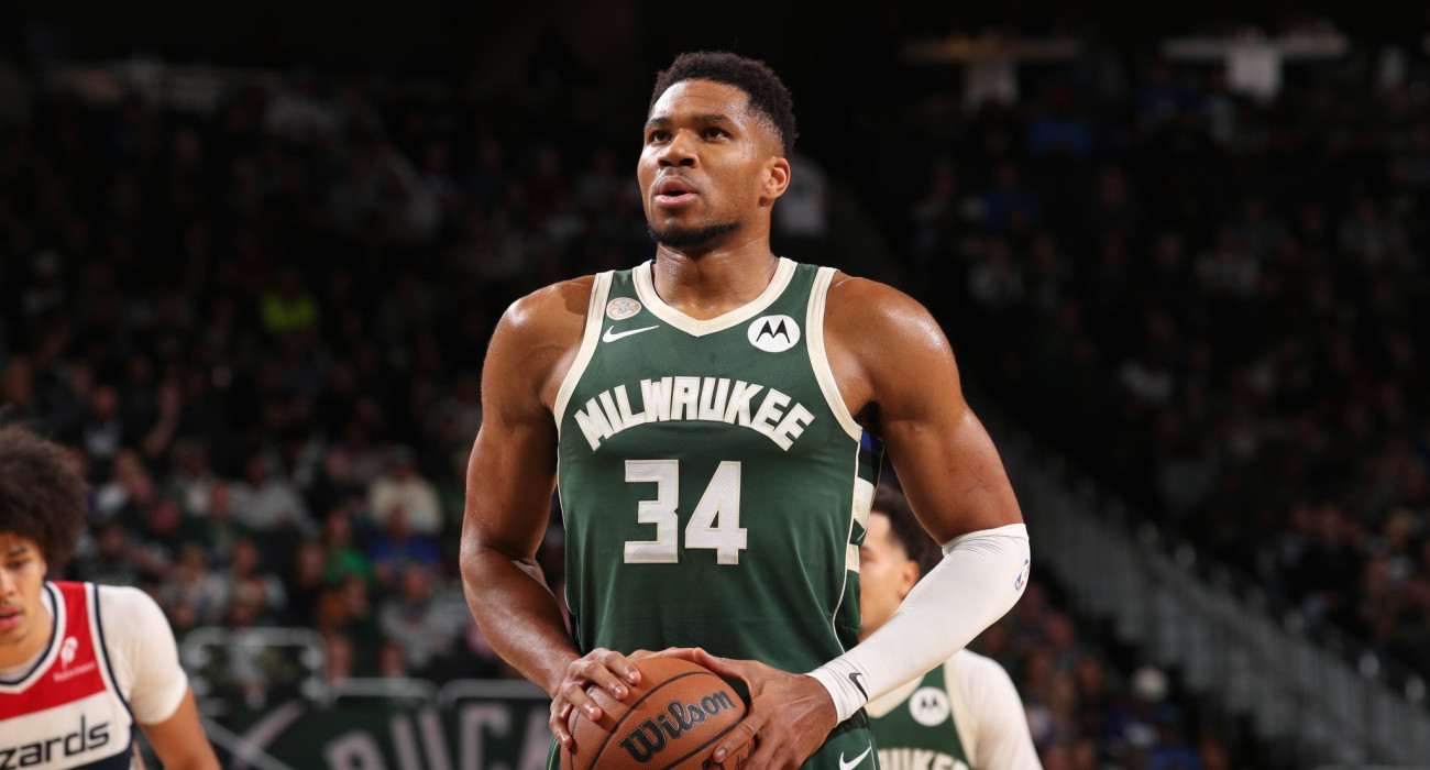 Ο Γιάννης Αντετοκούνμπο/Photo by Gary Dineen/NBAE via Getty Images