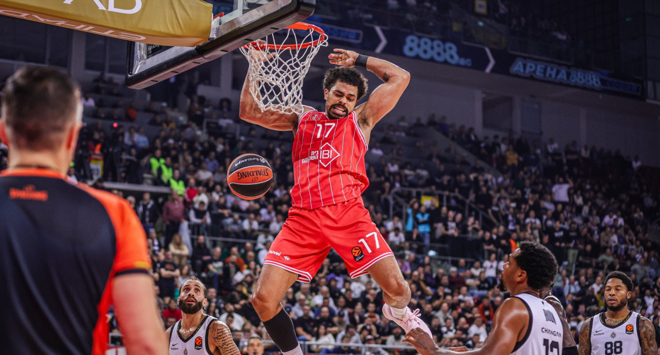 Ο Κόλιν Μάλκολμ της Χάποελ Τελ Αβιβ / Πηγή: Yulian Todorov / Euroleague Basketball via Getty Images / Ideal Images