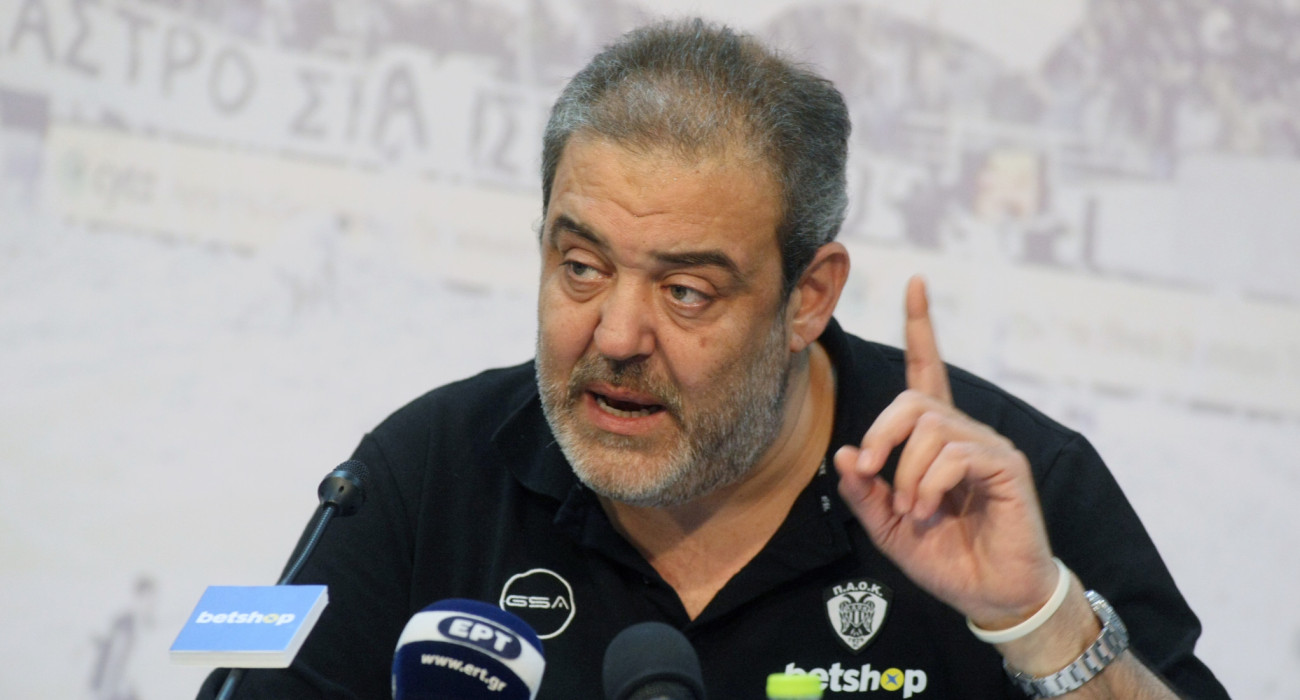 Ο Θανάσης Χατζόπουλος, πρόεδρος του ΠΑΟΚ / Πηγή: Eurokinissi