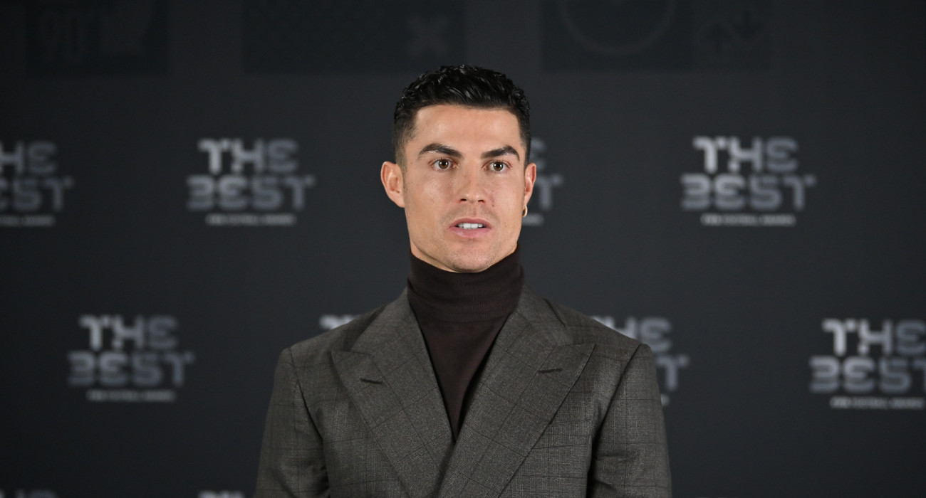 Ο Κριστιάνο Ρονάλντο στην εκδήλωση The Best της FIFA / Πηγή: Harold Cunningham / FIFA / Ideal Images