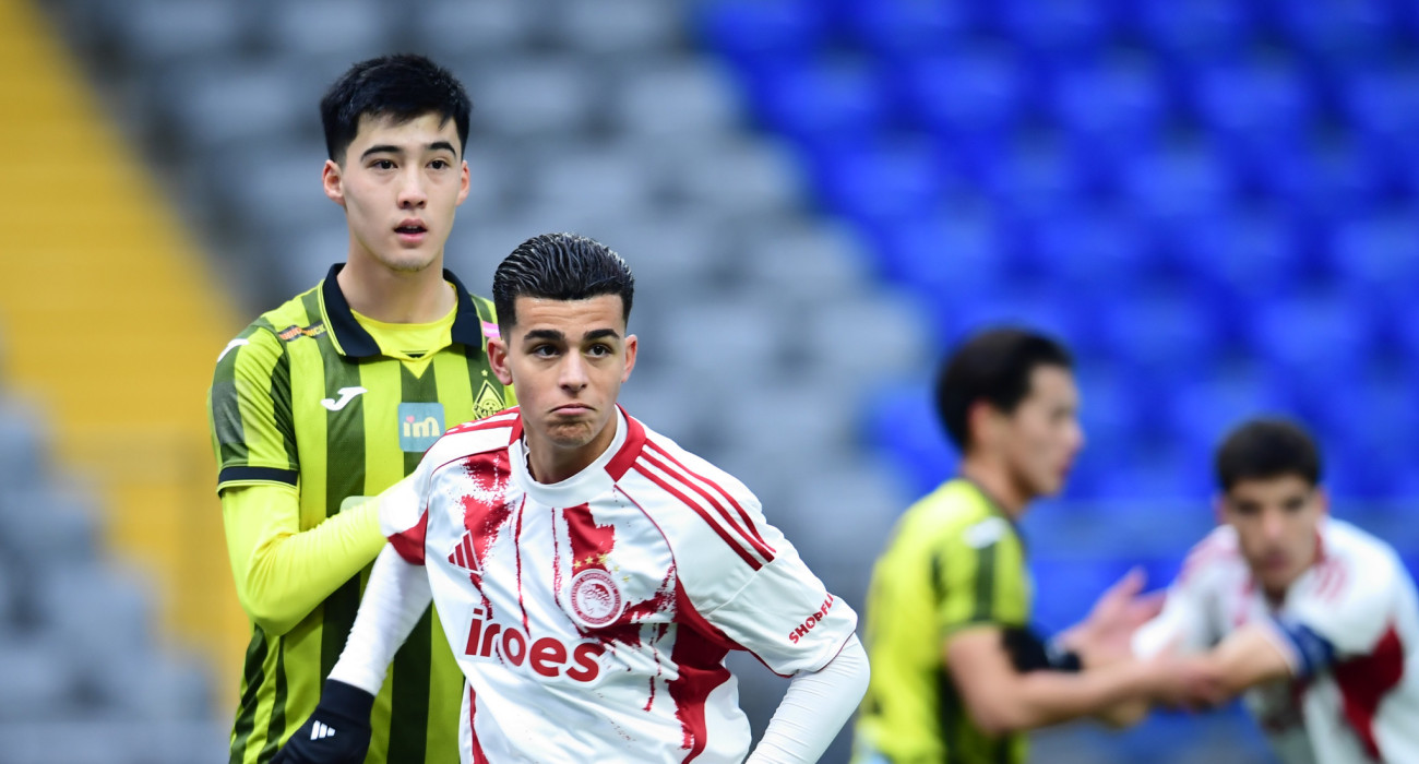 Στιγμιότυπο από το Καϊράτ U19 - Ολυμπιακός U19 / Πηγή: Eurokinissi
