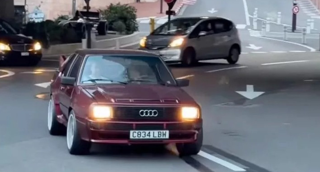 Το θρυλικό Audi του Φερνάντο Αλόνσο στους δρόμους του Μονακό / Screenshot