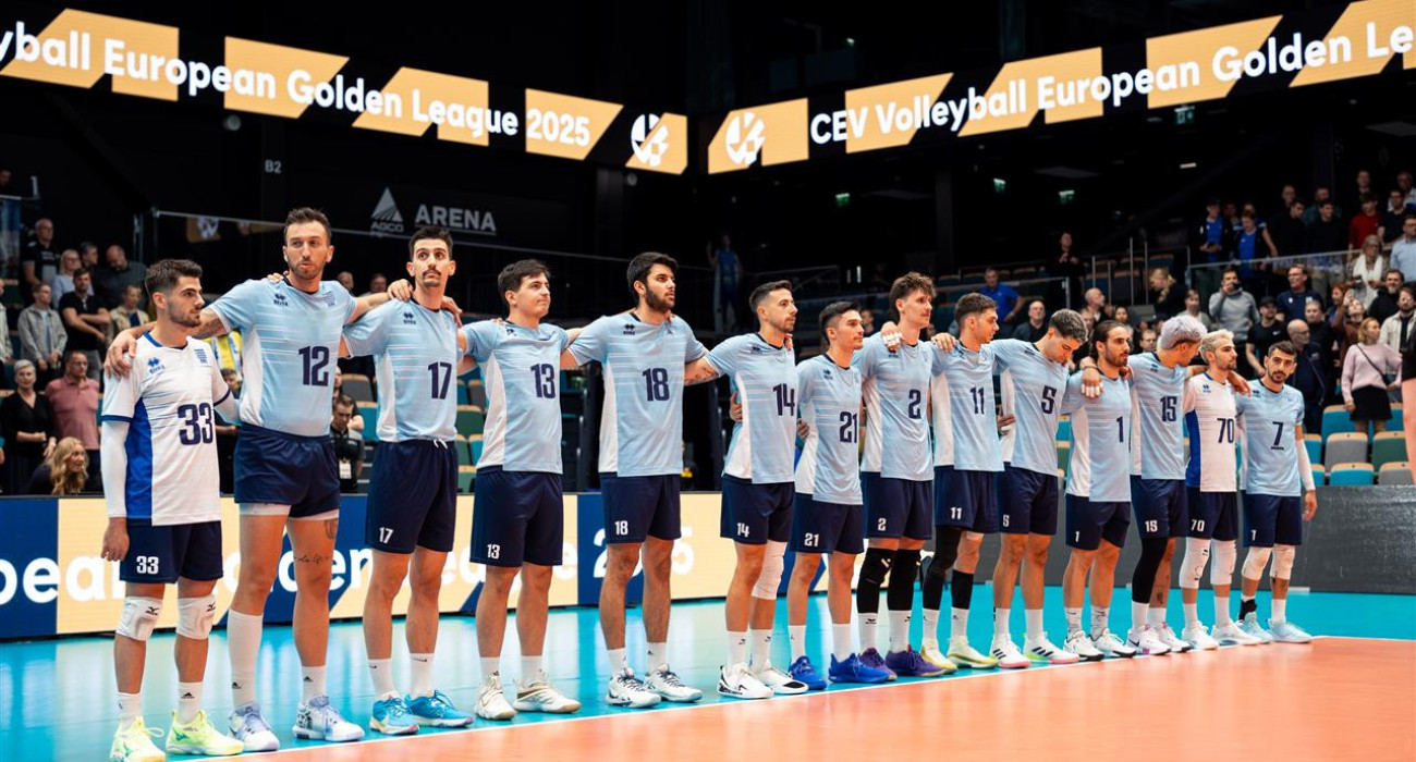Η Εθνική ομάδα βόλεϊ Ανδρών / Πηγή: CEV