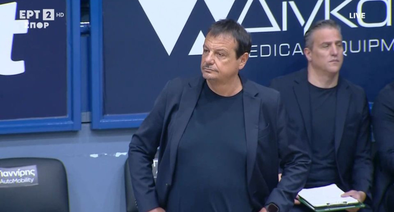Το κενό βλέμμα του Αταμάν μετά το buzzer beater του Έντλερ - Ντέιβις/printscreen