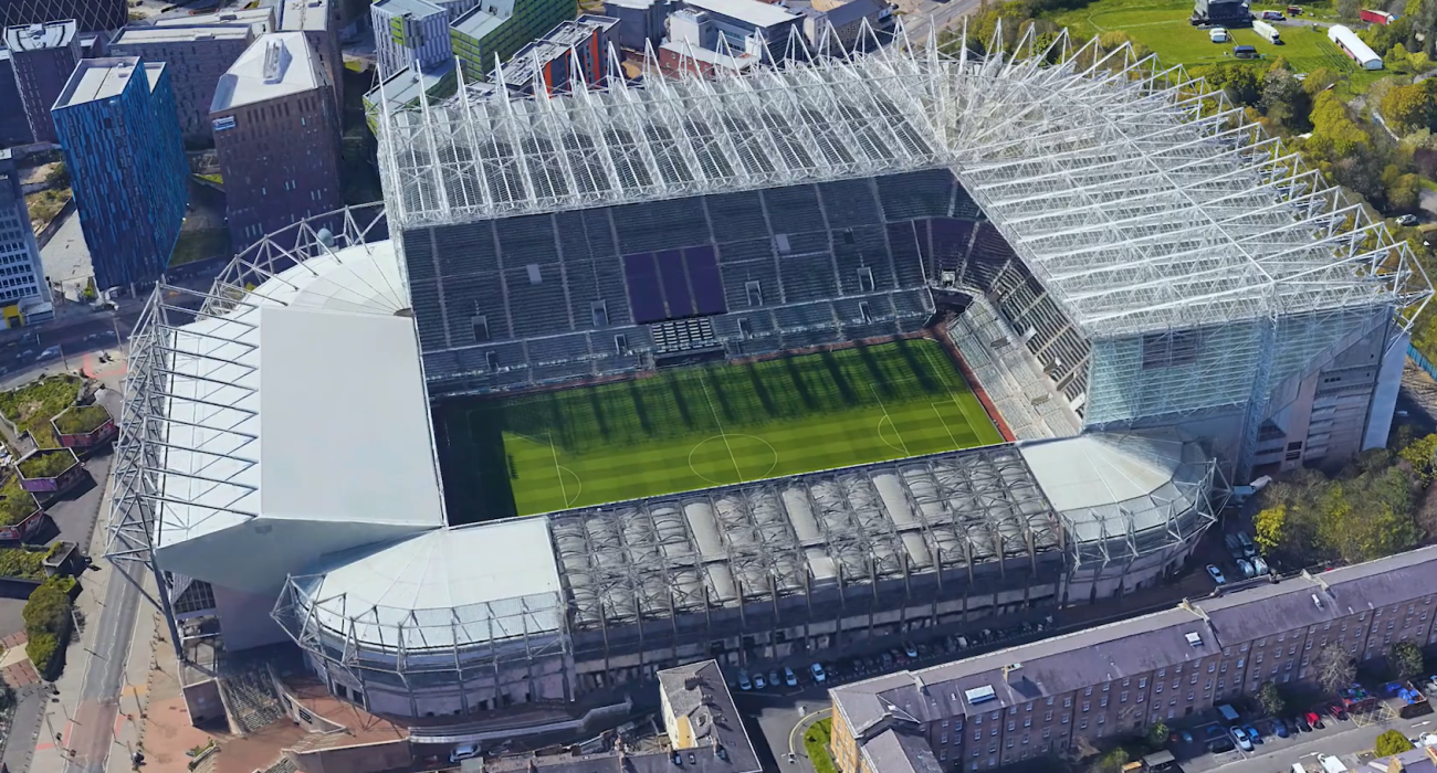 Το... σωστό St james' Park της Νιουκάστλ / Screenshot