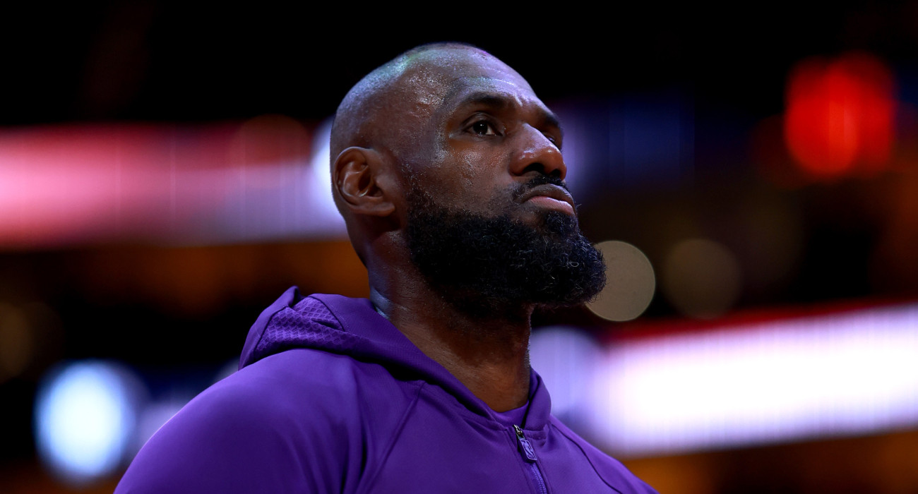 Ο ΛεΜπρόν Τζέιμς NBA/Photo by Kenneth Richmond/Getty Images