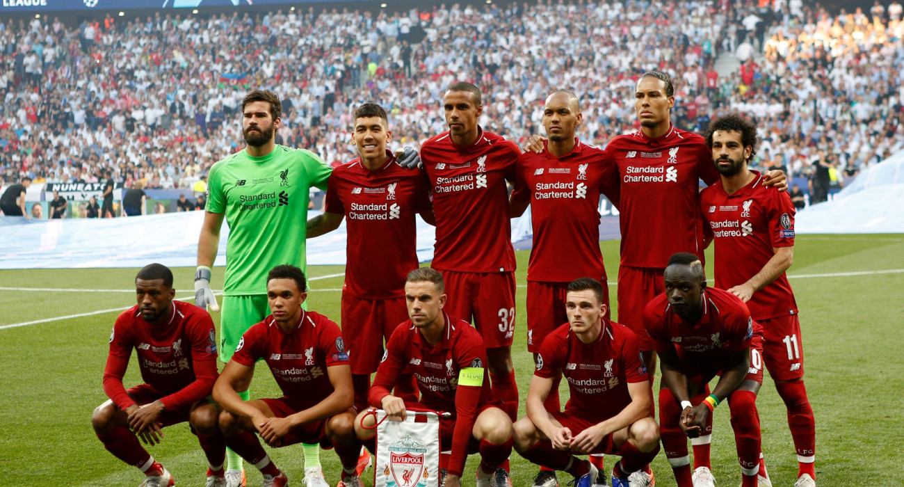 Η ενδεκάδα της Λίβερπουλ στον τελικό του Champions League του 2018/19, στον πρώτο τίτλο που κατέκτησε επί Κλοπ / Πηγή: InTime
