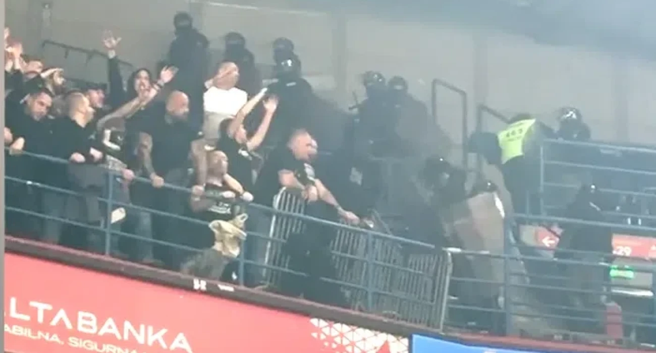 Σοκαριστικές εικόνες από το Βελιγράδι: Οικογένειες έφευγαν από το γήπεδο, έκλαιγαν παιδιά