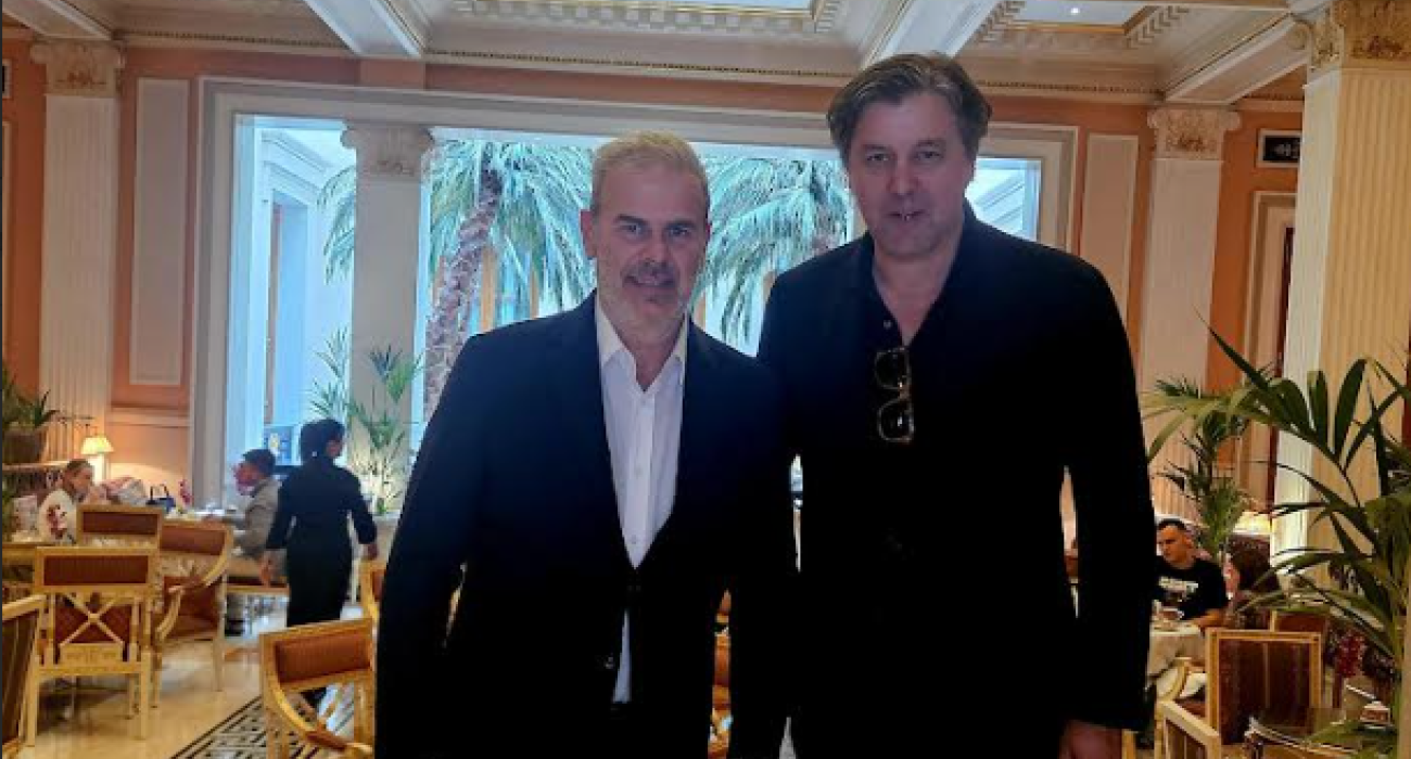 Δημήτρης Φραγκάκης και Ντέγιαν Μποντιρόγκα / ΟΡΓΑΝΩΤΙΚΗ ΕΠΙΤΡΟΠΗ FINAL FOUR EUROLEAGUE ΑΘΗΝΑ 2026