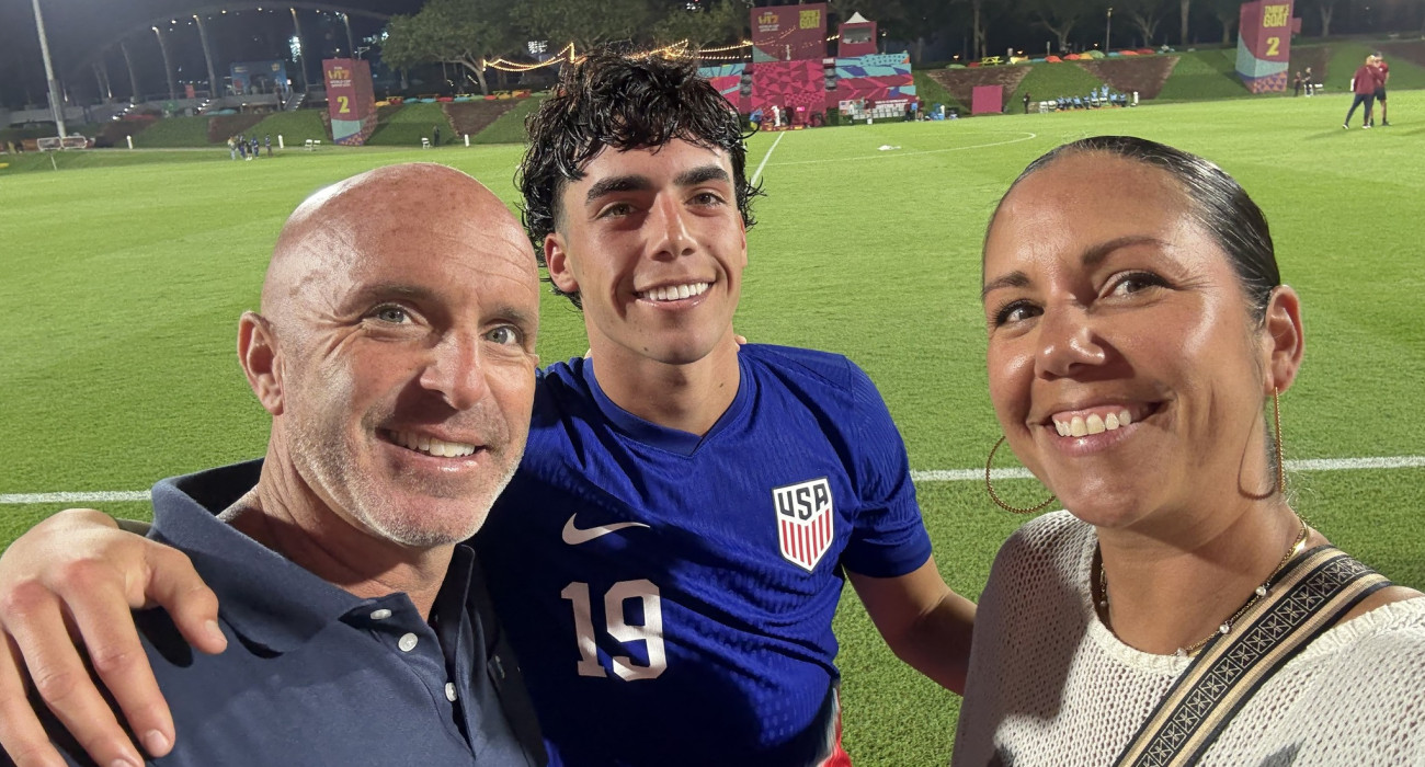 Ο Ματέο Τσακίρης / Πηγή: 
Los Gatos United Soccer Club