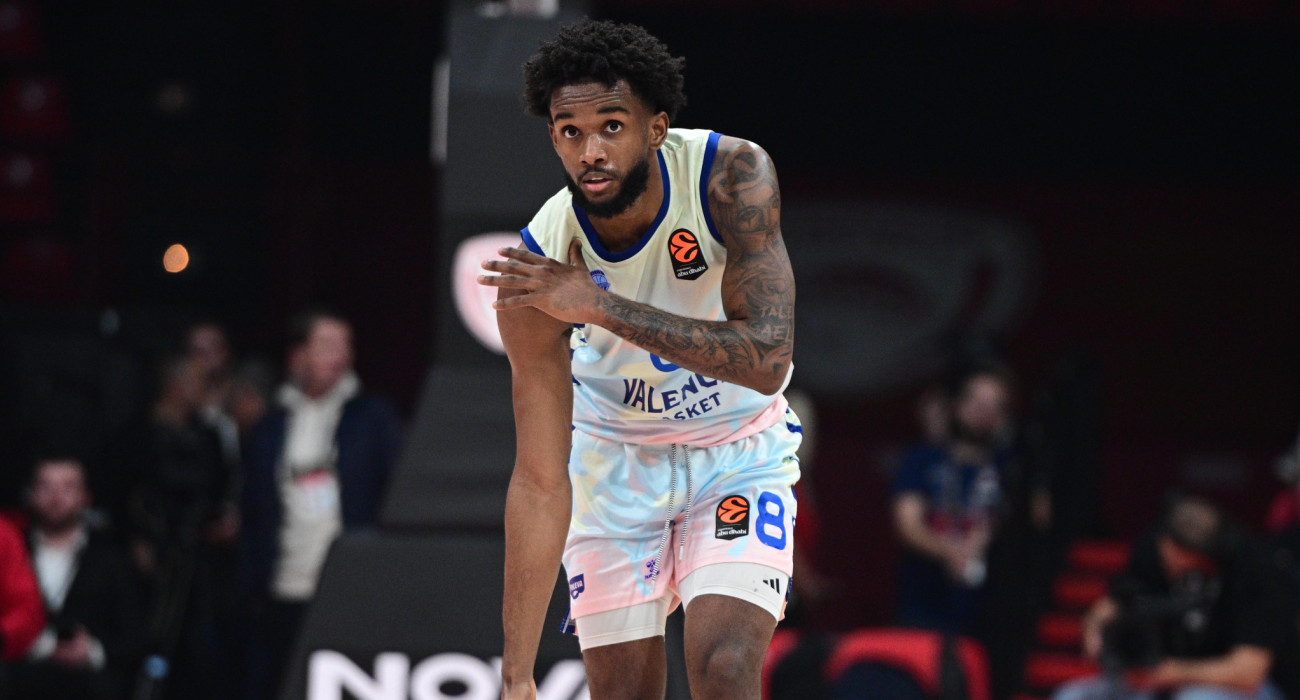 Ο φοβερός Μοντέρο της Βαλένθια σε αγώνα της EuroLeague / Eurokinissi