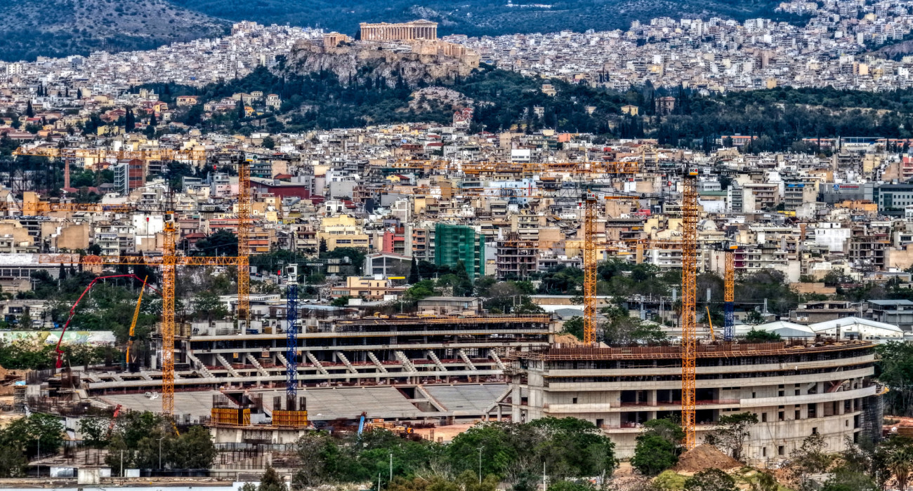 Το νέο γήπεδο του Παναθηναϊκού στον Βοτανικό / Πηγή: Eurokinissi