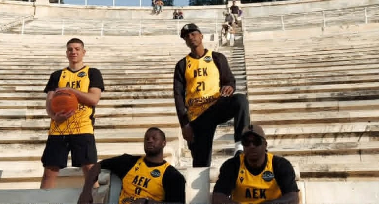 Στα άδυτα μιας φωτογράφισης: Έτσι η ΑΕΚ πήγε στο Καλλιμάρμαρο