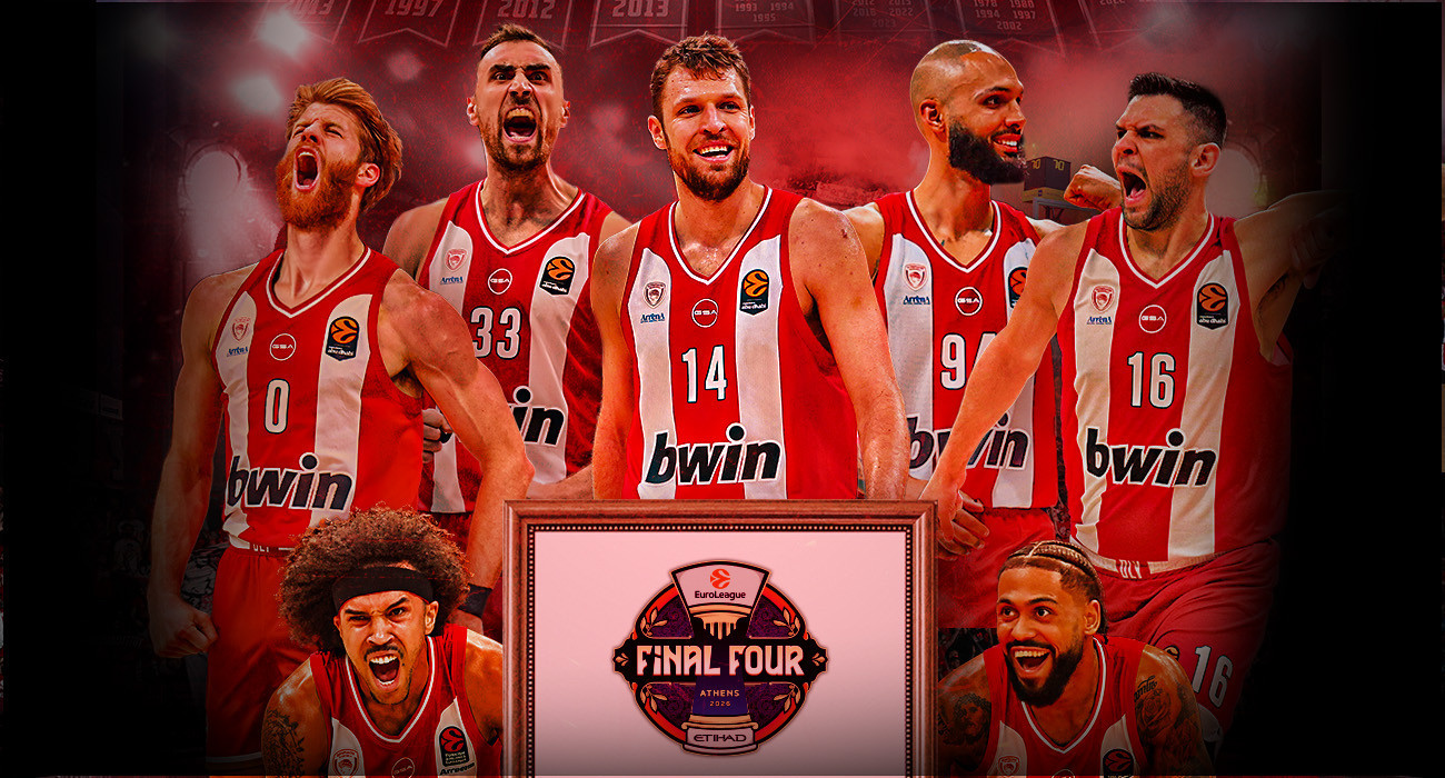 Μεγάλη πρόκριση για τον Ολυμπιακό στο Final Four της EuroLeague Πηγή: Manos Perdikakis