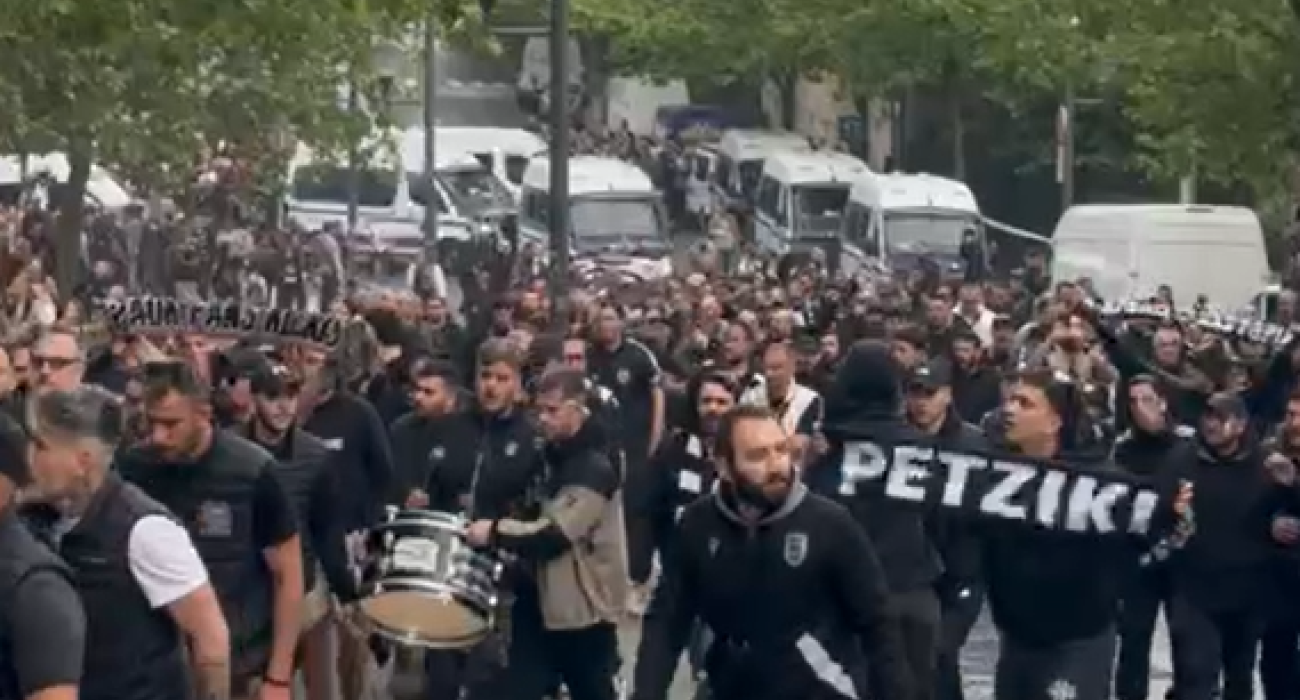 Ο κόσμος του ΠΑΟΚ καταφθάνει στο γήπεδο της Μπιλμπάο