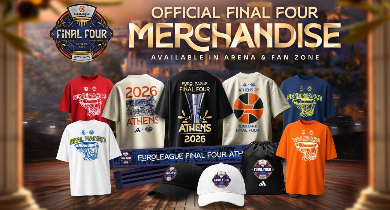 Σε κυκλοφορία τα νέα μπλουζάκια της EuroLeague για το Final Four / EUROLEAGUE BASKETBALL